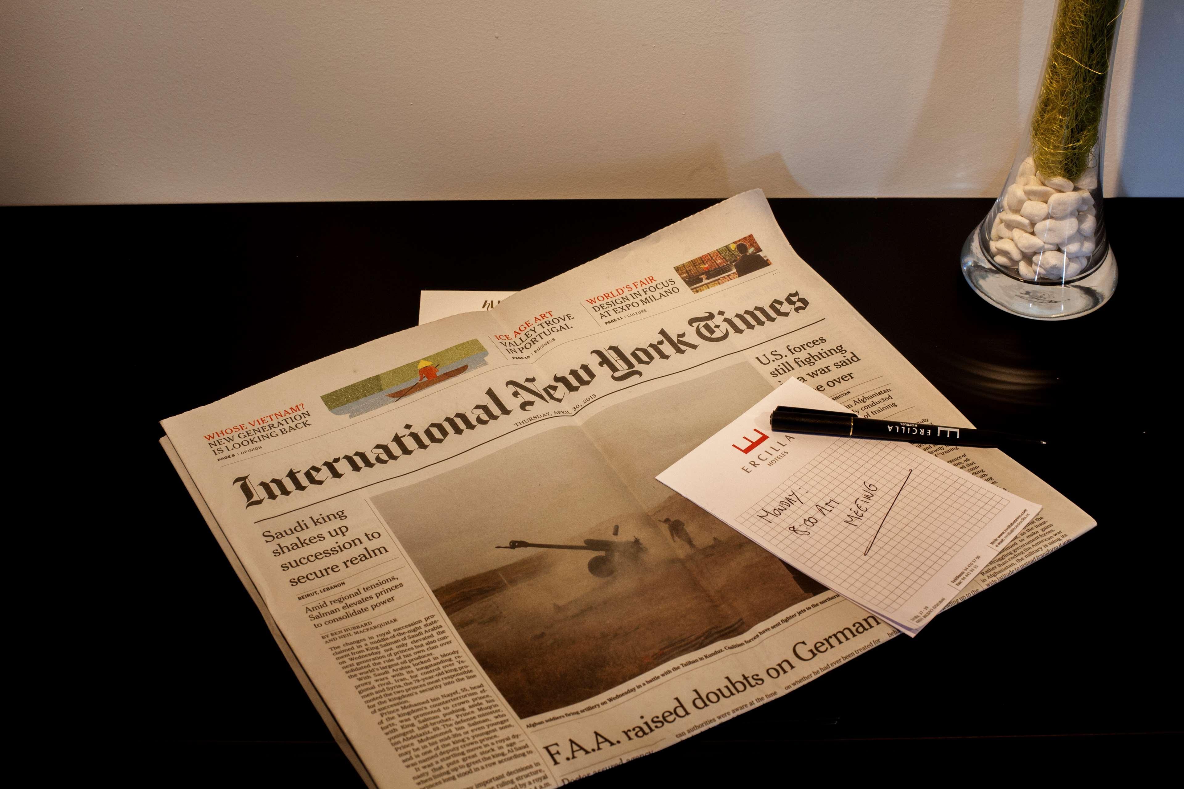 Hotel Lopez De Haro Bilbao Ngoại thất bức ảnh The International New York Times